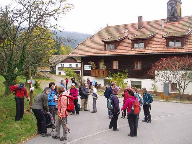 Wanderung nach Eck über Kaitersberg